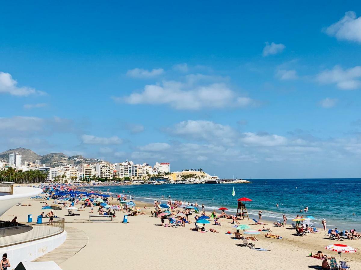 Apartamento Balcon de Sierra Cortina! Panoramic sea view ! Finestrat Exterior foto